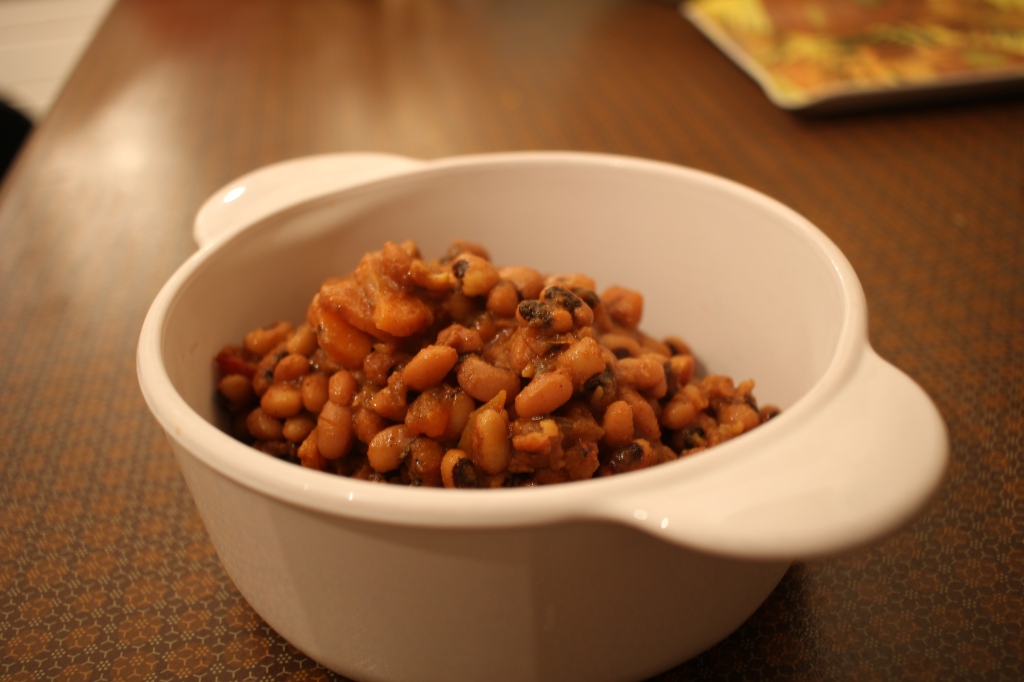 Black-eyed beans curry